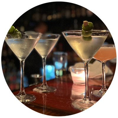 dirty martini cocktails